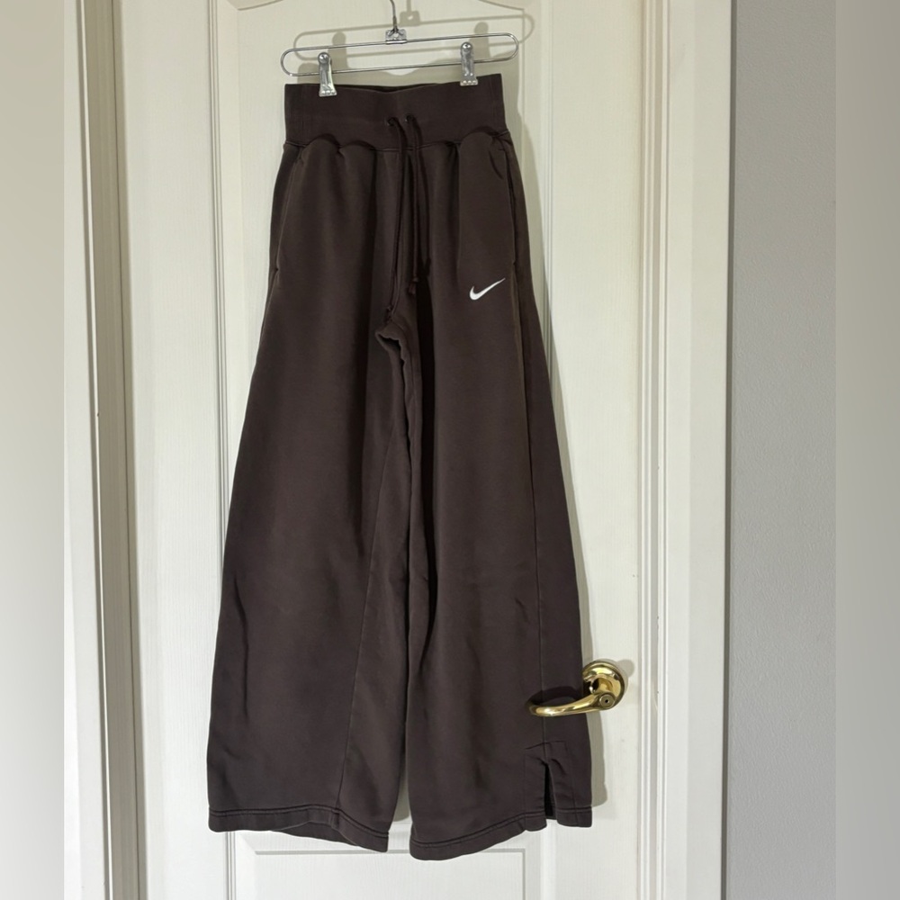 Nike Brown Wide Leg Pants
